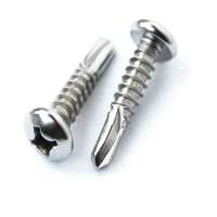 m8 oval head diameter zinc plated selfdrilling screw