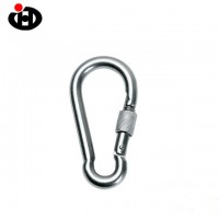 Hot Sale Rigging Safety Carabiner Hook with Screw Lock Nut