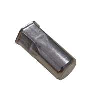 Stainless steel half hex closed blind rivet nuts