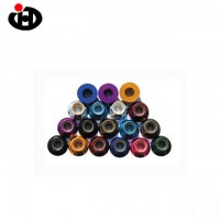 High Quality Colorful Aluminium Flange Nylon insert Hex Lock Nut